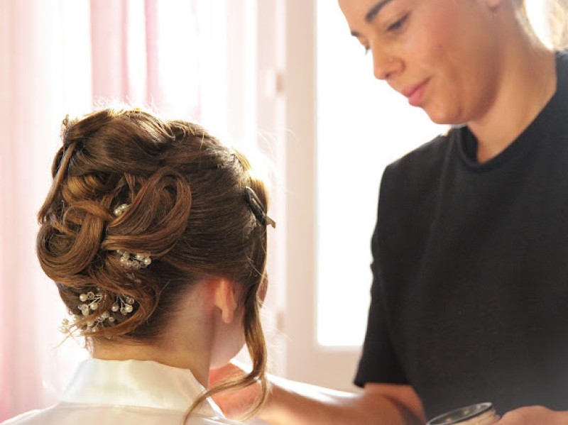 Coiffeuse de luxe pour mon mariage à domicile à l'Hôtel du Cap-Eden-Roc proche d’Antibes en Provence-Alpes-Côte d’Azur