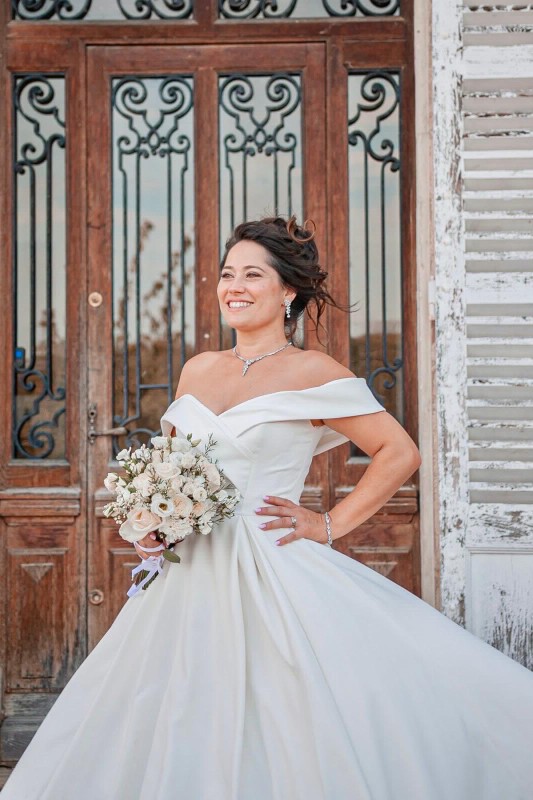 Mariage naturelle et sophistiqué au Domaines de Patras à Solerieux