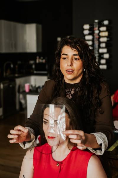 Photo prise par Sandra Lacroix pour une analyse morphologique et colorimétrique sur Elodie  Dday wedding planner rhône Alpes